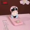 Adorno para Soporte de Teléfono Móvil Femenino Hui'An, Decoración de Escritorio Linda Versión Q Cultural y Creativa de Quanzhou, Recuerdo Turístico del Sur de Fujian