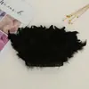 Directo de fábrica pieza de rasgar fuego tela de plumas accesorios hechos a mano diy ropa falda plumas decorativas venta al por mayor