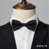 Gravata Borboleta Masculina Padrinho Noivo Vermelho Vinho Gravata Preta Camisa Social Vestido Casamento Vermelho Estilo Coreano Laço para Mulheres