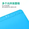 Pad Aislante para Banco de Reparación de Teléfonos Móviles y Computadoras, Pad de Silicona Resistente a Altas Temperaturas para Banco de Trabajo, Pad Engrosado Antideslizante, Anti-quemaduras y Anti-rayones