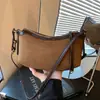 Bolso de axila para mujer 2026 nuevo otoño vintage bandolera para ir al trabajo nicho gamuza Melard bolso cruzado