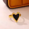 Nueva Serie de Anillos de Acero Inoxidable con Goteo de Aceite de Amazon para Mujer, Anillos Ajustables de Sirena Personalizados, Flores al por Mayor