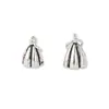 Colgante de Vaina de Loto de Plata S925 Dos Generaciones de Semillas de Loto DIY Pulsera Armoniosa Accesorios de Plata
