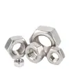 Porca hexagonal de aço inoxidável 2520 310S resistente a altas temperaturas 06Cr25Ni20 antiferrugem e anticorrosiva M6-M8