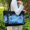 Venta Directa de Fábrica Bolso Nuevo Estilo Étnico de Yunnan Bolso de Hombro Bordado para Mujer Bolso Bordado con Cuentas Bolso de Mano de Lona