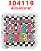 Brillo Transfronterizo Dibujos Animados Acrílico Resina DIY Accesorios para Joyería Parche Pasador Pasador Gt-Ty-256781