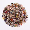 Pedras Coloridas Trituradas de Cristal Natural Personalizadas para Desmagnetização, Oferenda ao Buda, Pedras Trituradas para Mandala, Decoração de Aquário e Vasos de Flores, Pedras Trituradas para Paisagismo em Atacado