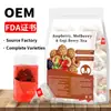 Té de Cinco Tesoros de Ginseng Transfronterizo, Té de Rosella, Lavanda, Manzanilla y Menta, Té de Ocho Tesoros de Ginseng, Té de Diez Tesoros No para Venta Nacional