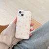 Funda Ins Linda de Animal Blanco para Teléfono Móvil para Apple 16Pro Max 15Pro Cadena Colgante iPhone14 Resistente a Caídas 13