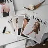 Revista Ins Libro Fotos Ambiente Accesorios Libro Inglés Fondo Fotografía Tienda de Ropa Decoración Suave Cubierta de Tarjeta Álbum