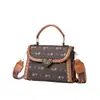 Fábrica Direta Raposa Jazz Clássica Feminina Ombro Transversal Casual Versátil Grande Capacidade Pequena Bolsa Quadrada Atacado Dropshipping