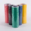 Cor da Isolamento Vermelho preto azul verde PVC à prova d'água sem chumbo retardante de chama fita elétrica tecido adesivo fábrica atacado