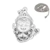 Colgante Retro de Plata Pura Sun Wukong S999 Rey Mono Antiguo Seiko Collar de Plata de Ley Joyería de Plata Estereoscópica Colgante para Hombre
