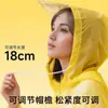 Venta Directa de Fábrica Impermeable con Ala Grande, Estilo Largo Engrosado, Poncho de Lluvia Portátil Reutilizable para Exteriores de Peva, Venta al por Mayor