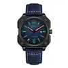 Reloj Cuadrado Personalizado Orsga para Hombre Nicho Calendario Fresco Fabricante Transmisión en Vivo Exportación Transfronteriza Reloj de Pulsera de Cuarzo para Hombre