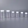 Fábrica de Origen Suministra Botellas de Plástico Transparentes de Boca Ancha Hechas de Material PET, Certificación de Grado Alimenticio, Seguras y Confiables