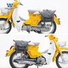 Coche deportivo Wolf adecuado para Zongshen yami110 bolsa lateral bolsa lateral se puede instalar casco casco integral marco especial de liberación rápida con cerradura