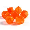 Dados Digitales Poliédricos Multifacéticos de Cristal K9 Color Naranja Aurora Diamante para D&D Trpg Dungeons and Dragons