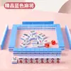 Mini Mahjong, Mahjong de tamaño pequeño, portátil para viajes al aire libre, Mahjong pequeño para dormitorios y uso doméstico, fichas de Mahjong de mano