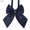 Camisa de Estilo Coreano para Mujer con Cuello Florido Estilo Academia Británica Sin Corbata Lazo Azul y Negro Profesional para Banco Hotel Azafata