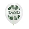 Set Temático de Globos de Dinosaurio de Amazon Transfronterizo Látex de 12 pulgadas Verde Selva Fiesta Globo Decorativo Puesto