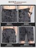 Pantalones cortos deportivos de verano para hombre, estilo europeo y americano, holgados, de calle, de pierna ancha, rectos, con cordón, a la moda.