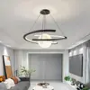 Luminária Pendente Criativa de Lua para Sala de Estar Nórdica Moderna Simples Elegante Corredor Sala de Jantar Quarto de Criança Quarto Zhongshan Luminárias