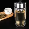 Fábrica de Vasos de Vidrio Procesamiento Personalizado Hogareño Comercial Impresión Vidrio de Doble y Una Capa Separación de Agua y Té Vaso Publicitario