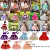 2026 Nuevo Vestido de Pasarela para Niñas de Amazon Vestido de Princesa Infantil Ropa Infantil Bordada para Halloween Vestido Tutú