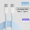 [Atacado de fábrica] para Huawei 66W linha de dados trançada millet apple 15PD20W linha de dados de carregamento rápido