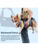Arnés de Soporte para Levantar Perros Cinturón Asistencial de Cuerpo Completo para Perros Ancianos Lesionados o Discapacitados, Ayuda para Levantar para Escaleras Recuperación, Correa de Tracción para Perros Asistente para Escaleras con Diseño de Mano, Mochila Arnés para Levantar Perros, Soporte Portador para Recuperación, Bolsa de Elevación para Rehabilitación de Mascotas Correas Ajustables Retráctiles Transpirables, Adecuado para Ancianos, Discapacitados, Perros, Asistencia para la Movilidad de Mascotas Ancianas Ajustable, para Perros Ancianos, Caminar, Subir Escaleras, Aseo, Compatible con Sillas de Ruedas/Andadores, Asistencia para Patas Traseras, Antideslizante, Seguro, Dispositivo para Caminar Fácil.