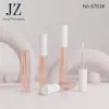 Tubos Redondos para Gloss Jinze, Recipientes para Gloss Labial, Materiais de Embalagem Tubulares Plásticos Vazios