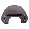 Acessórios de Decoração para Para-brisa Dianteiro de Vidro Transparente Modificado para Barra Transversal de Para-brisa Esportivo Honda Wuyang NWF125