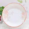 Vajilla de Cerámica Minimalista Moderna Plato Corazón de 8 Pulgadas Estilo Ins Cerámica Estampado Lindo Divertido Plato Hondo Alto Valor Estético