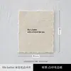 Estilo cool ins, letras inglesas artísticas, cartões com franjas, nail art, joias, adereços de fotografia, decorações de fundo e peças de exibição