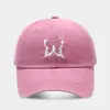 Moda europea y americana gorra casual de ala suave bordado de mariposa sombrero para el sol comercio electrónico transfronterizo más vendido gorra de béisbol tendencia