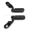 Parachoques Adecuado para Tubo de Diámetro 1-1/4 Pulgada Soporte de Pedal de Motocicleta Modificado Universal Pedal