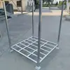 . Prateleiras Empilháveis de Aço Espesso do Fabricante, Prateleiras Inteligentes Empilháveis para Giro de Materiais de Armazém, Prateleiras Empilháveis de Armazenamento de Alta Resistência