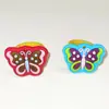 Nuevo Anillo Pequeño de Mariposa de Dibujos Animados Anillo Lindo para Niños Regalo Pequeño Creativo en stock Abundante Directo de Fábrica