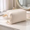 Bolsa de Maquillaje de Pana Estilo Coreano de Mano Bolsa de Almacenamiento de Gran Capacidad Bolsa de Tocador de Viaje Suministro Directo de Fábrica LOGOTIPO Personalizable
