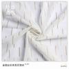 Ouro e prata de seda longa flor de corte chiffon enrugado fio de metal tecido de poliéster DIY tecido de costura feito à mão primavera e verão saia respirável