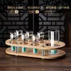 Dispensador de Licor de Cristal de Lujo de Gama Alta, Vasos Pequeños para Licor, Juego de Vasos de Chupito, Caja de Regalo para Uso en Casa