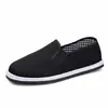 Comercio Exterior Zapatos de Tela Old Beijing para Hombre de Baja Caña Transpirables Suela de Mil Capas Slip-on Suela de Neumático Casual Venta al por Mayor Casual Versátil