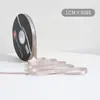 Cinta de Regalo de 2.5cm Lazo Color Sólido Materiales para Decoración de Pasteles Cinta de Flores Cinta de Satén Venta al por Mayor