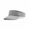 Gorra Visera de Algodón Puro con Bordado y Logo Termotransferido, Sombrero Solar para Deportes al Aire Libre, Gorra de Béisbol Directo del Fabricante
