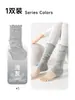 Polainas blancas calcetines apilables verano finos lunares volantes medio pie medio pierna chanclas estilo ballet miu polainas