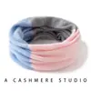 Nuevo Calientacuellos de Punto de Cachemira Otoño e Invierno Tres Colores Moderno Versátil para Viajar Suave y Ceroso Protector de Cuello Cálido Universal