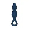 Control inteligente por aplicación Bluetooth de juguetes sexuales, tapón anal de silicona con cabeza vibratoria, expansión de la cavidad posterior, vibrador para hombres y mujeres para coquetear y jugar