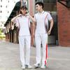 Nuevo Traje Deportivo para Pareja Pantalones de Manga Corta Traje Casual Camiseta Deportiva Verano Ropa Deportiva para Correr