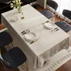 Toalha de Mesa Estilo Medieval Impermeável e à Prova de Óleo Tapete de Mesa Sem Lavagem 2026 Novo Estilo Luxo Leve High-End Retrô Francês Toalha de Mesa para Mesa de Centro